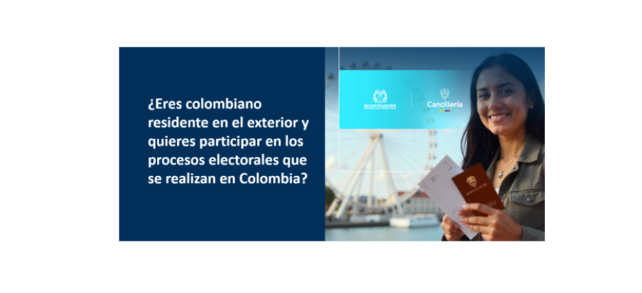 Calendario Electoral 2026 – Información para colombianos residentes en Noruega