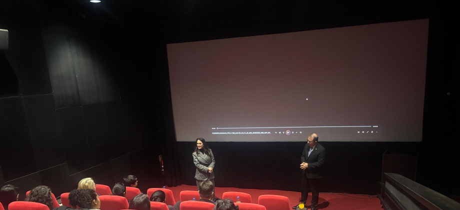 La Embajada de Colombia en Noruega presentó el documental ‘Cuando las aguas se juntan’