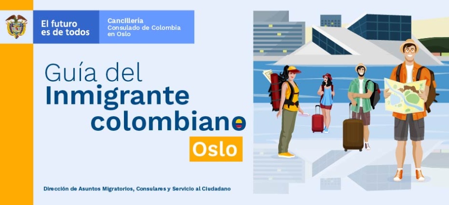 Guía del inmigrante colombiano en Oslo en 2019