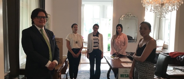 Inició la jornada electoral presidencial 2018 para la segunda vuelta en el Consulado de Colombia en Oslo